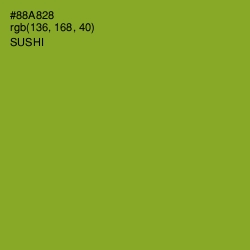 #88A828 - Sushi Color Image