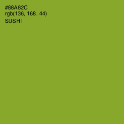 #88A82C - Sushi Color Image