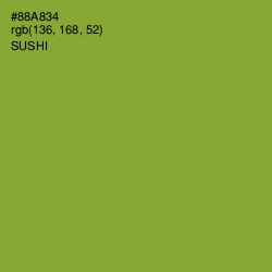 #88A834 - Sushi Color Image