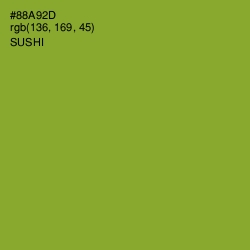 #88A92D - Sushi Color Image