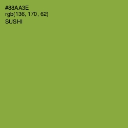 #88AA3E - Sushi Color Image