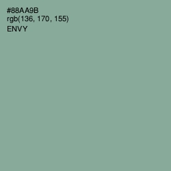 #88AA9B - Envy Color Image