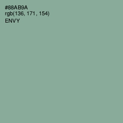 #88AB9A - Envy Color Image