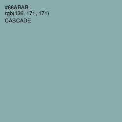 #88ABAB - Cascade Color Image