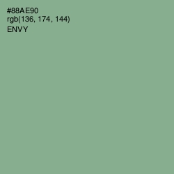 #88AE90 - Envy Color Image