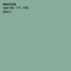 #88AE9B - Envy Color Image