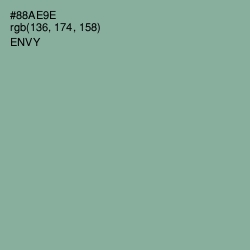 #88AE9E - Envy Color Image