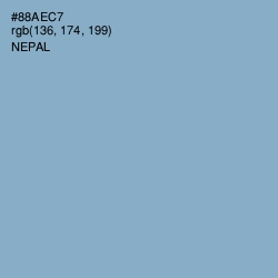 #88AEC7 - Nepal Color Image
