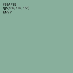 #88AF9B - Envy Color Image