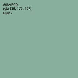 #88AF9D - Envy Color Image