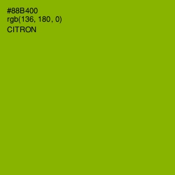 #88B400 - Citron Color Image