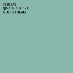 #88B8AB - Gulf Stream Color Image