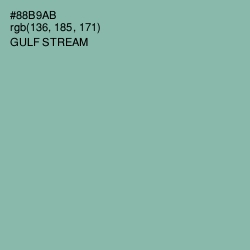 #88B9AB - Gulf Stream Color Image