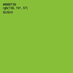 #88BF39 - Sushi Color Image