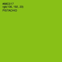 #88C017 - Pistachio Color Image