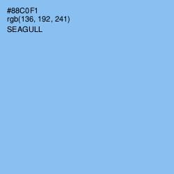 #88C0F1 - Seagull Color Image