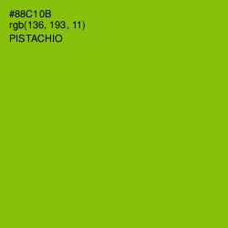 #88C10B - Pistachio Color Image
