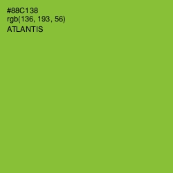 #88C138 - Atlantis Color Image