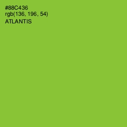 #88C436 - Atlantis Color Image