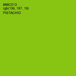 #88C513 - Pistachio Color Image