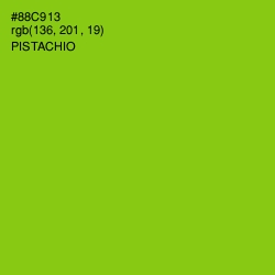 #88C913 - Pistachio Color Image