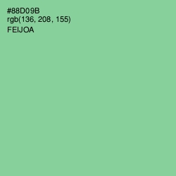 #88D09B - Feijoa Color Image