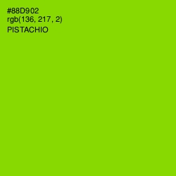 #88D902 - Pistachio Color Image