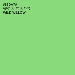 #88DA7A - Wild Willow Color Image