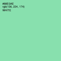 #88E0AE - Vista Blue Color Image