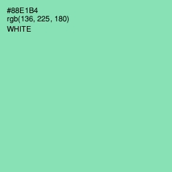 #88E1B4 - Algae Green Color Image