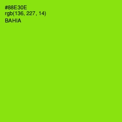 #88E30E - Bahia Color Image