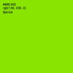 #88E400 - Bahia Color Image