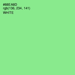 #88EA8D - Granny Smith Apple Color Image