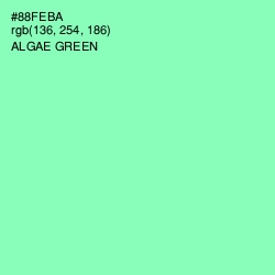 #88FEBA - Algae Green Color Image