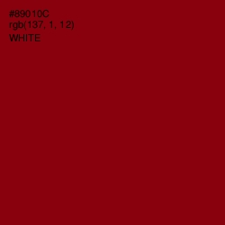 #89010C - Red Berry Color Image