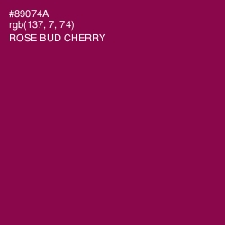 #89074A - Rose Bud Cherry Color Image