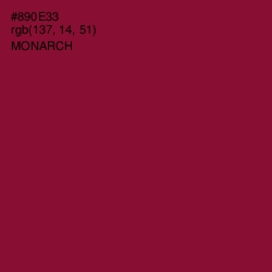 #890E33 - Monarch Color Image