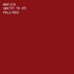 #891216 - Falu Red Color Image