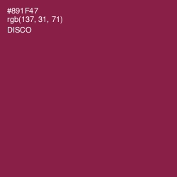 #891F47 - Disco Color Image