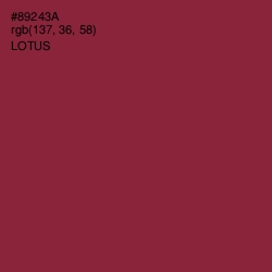 #89243A - Lotus Color Image