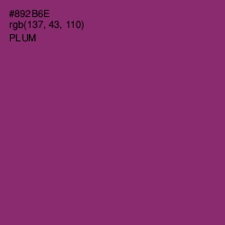 #892B6E - Plum Color Image