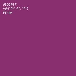 #892F6F - Plum Color Image