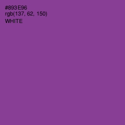 #893E96 - Vivid Violet Color Image