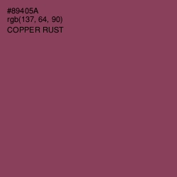 #89405A - Copper Rust Color Image