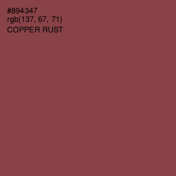 #894347 - Copper Rust Color Image