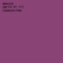 #894375 - Cannon Pink Color Image