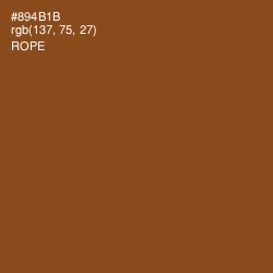 #894B1B - Rope Color Image