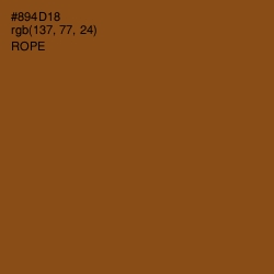 #894D18 - Rope Color Image