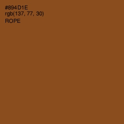 #894D1E - Rope Color Image