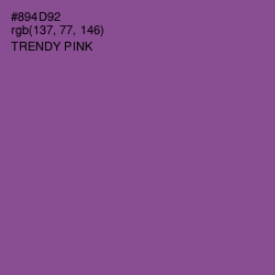 #894D92 - Trendy Pink Color Image